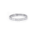 0.7ct Each Emerald Cut Tennis Bracelet