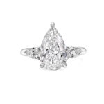 3ct Pear Shape Engagement Ring