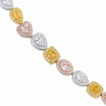 Multi-Colored Diamond Necklace - Image 2