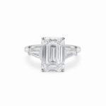 5ct Emerald Cut Diamond Ring
