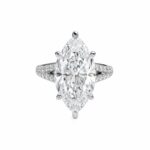 4ct Marquise Diamond Ring