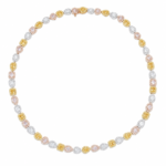 Multi-Colored Diamond Necklace