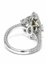 2.63ct Pear Shape Chameleon Ring - Image 3