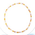 Multi-Colored Diamond Necklace