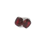 5.24ct and 5.12ct Two-Stone Spinel Cocktail Ring