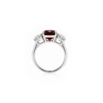 4.29ct Ruby Three-Stone Ring - Image 2