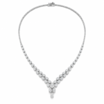 21.76ct Pear Shape Diamond Necklace