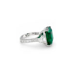 12.28ct Emerald and Diamond Ring - Image 2