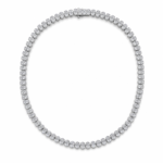 46.96ct Oval Diamond Necklace