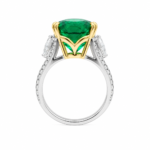 6.23ct Cushion-Cut Colombian Emerald - Image 3