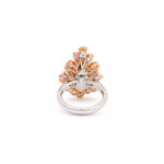 6.03ct Fancy Green Yellow Pear Shape Ring & Pendant - Image 2