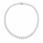 37.18ct Marquis Diamond Necklace
