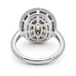 2.02ct Yellow and White Diamond Cocktail Ring - Image 3