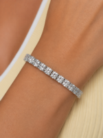 13.29ct Cushion Cut Diamond Bracelet - Image 3