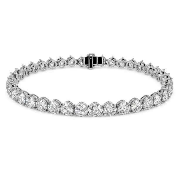 9.6ct Round Diamond Bracelet