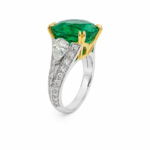6.23ct Cushion-Cut Colombian Emerald - Image 4