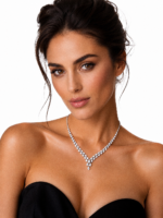 21.76ct Pear Shape Diamond Necklace - Image 2