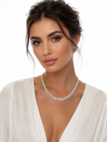 31.29ct Marquise, Pear & Oval Diamond Necklace - Image 2