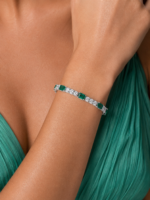 9.54ct Emerald and 6.52ct Diamond Bracelet - Image 2
