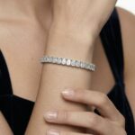 16.39ct Emerald Cut Diamond Tennis Bracelet - Image 2