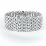 28.18ct Multi-Row Diamond Bracelet