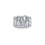 14ct Fancy Cut Diamond Eternity Ring