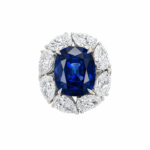 6.22ct Unheated Kashmir Sapphire Ring