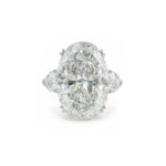 11.06ct Oval Shape Diamond Ring