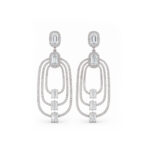 6.84ct Diamond Chandelier Earrings