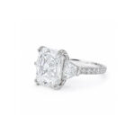 5ct Radiant Cut Diamond Ring - Image 2