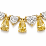 34.11ct White and Yellow Necklace - Image 2