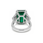 14.18ct Emerald and Diamond Ring - Image 2