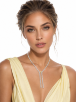 26.25ct White and Yellow Diamonds Necklace - Image 2