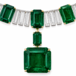 85.51ct Emerald and 25.46ct Diamond Necklace - Image 2