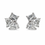 2.80ct Multi shaped Diamond Studs
