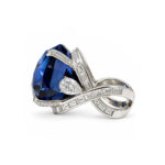 88.88ct Royal Blue Sapphire Ring - Image 3