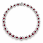 18.09ct Ruby and 27.44ct Diamonds Necklace