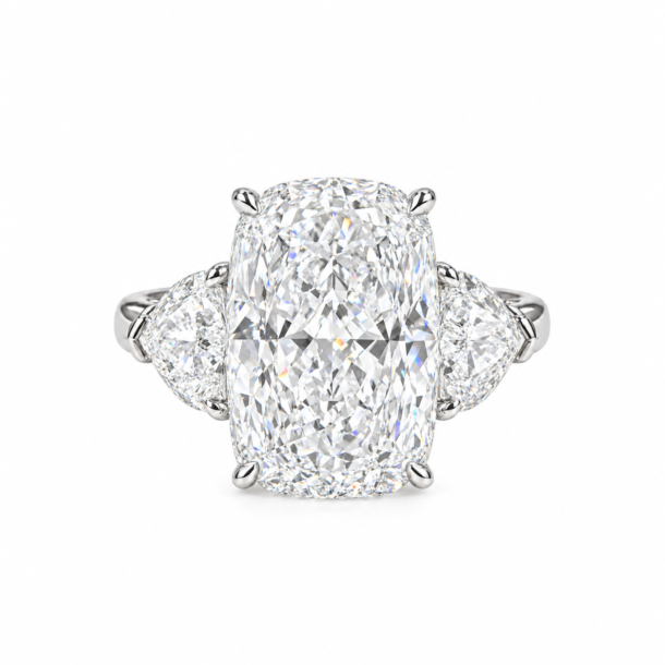 4.01ct Cushion Diamond Ring