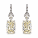 1.70ct and 1.50ct Old Mine Diamonds Earrings