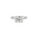 0.70ct Oval Pinky Diamond Ring